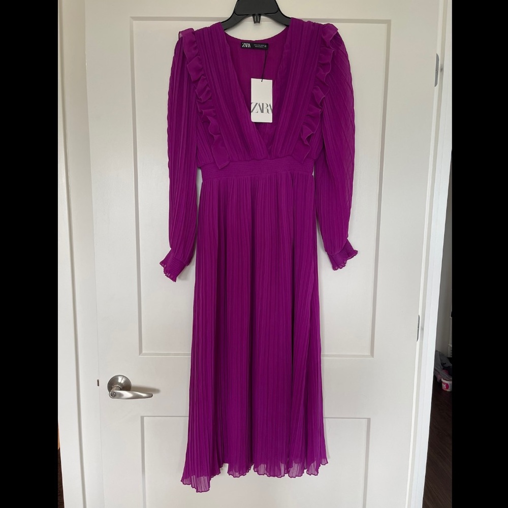 Zara Pleated Dress